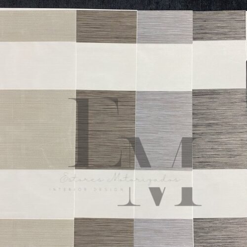 Estores noche y día tejidos blackout claros