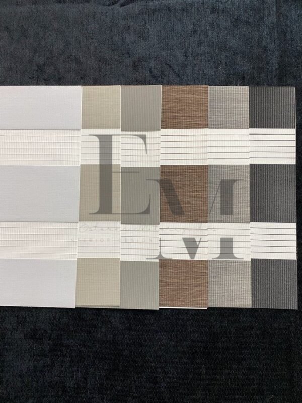 Blackout2 estores noche y día tejidos blackout