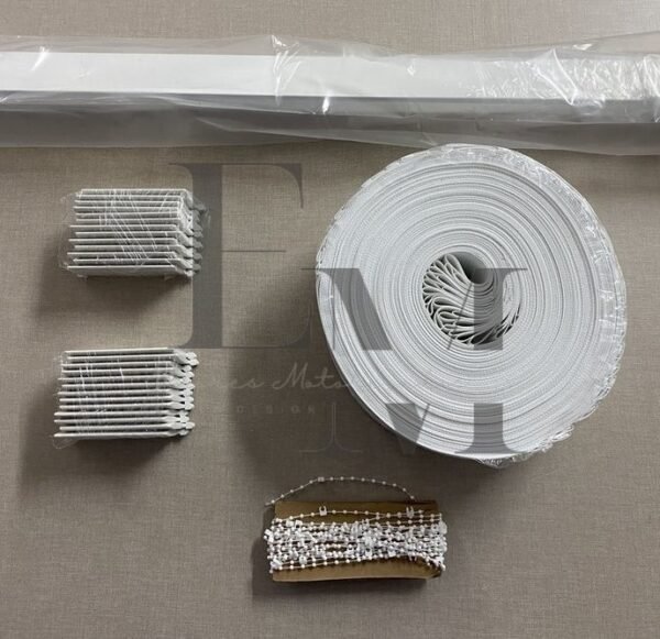 kit persiana de lamas verticales completo