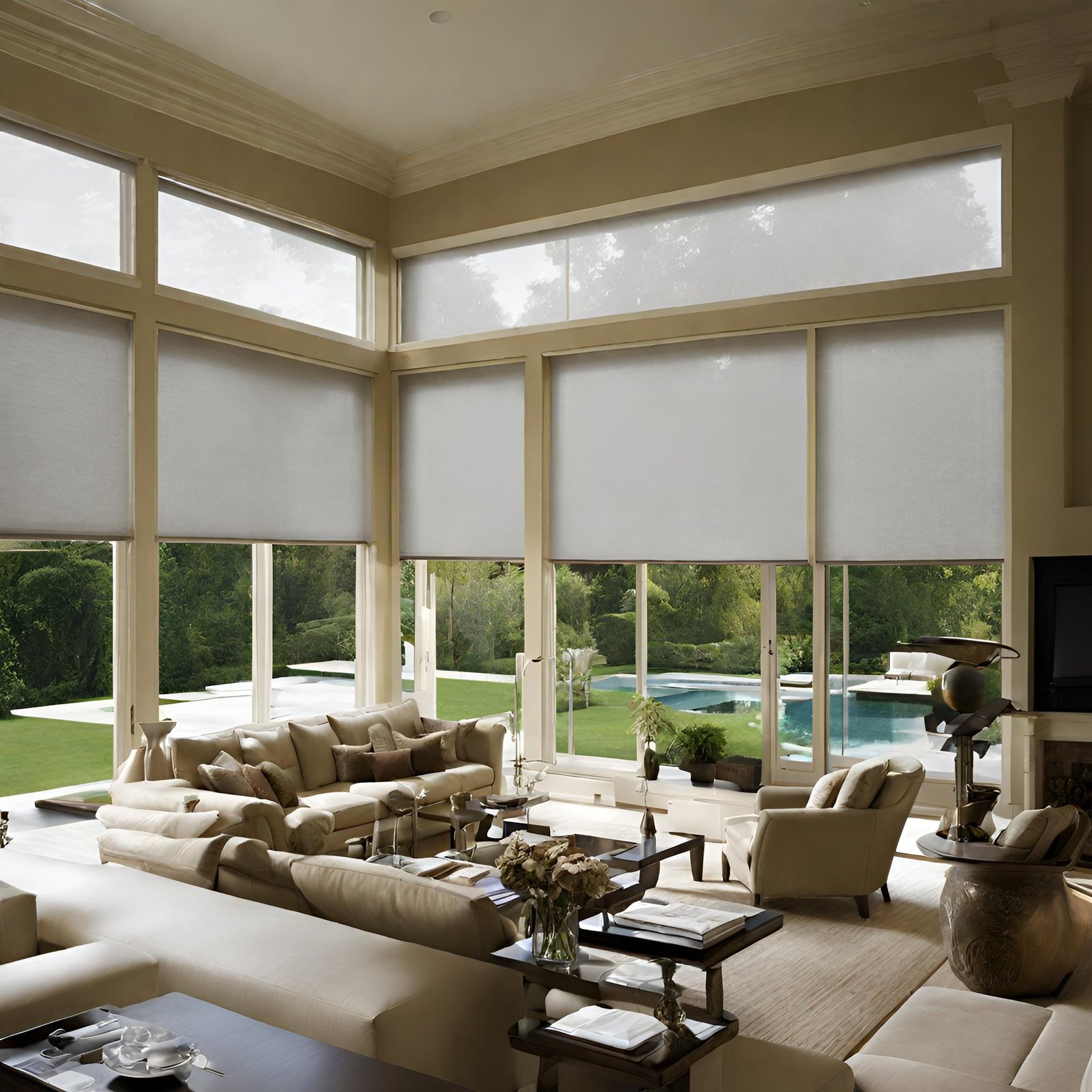 estor enrollable marco ventana