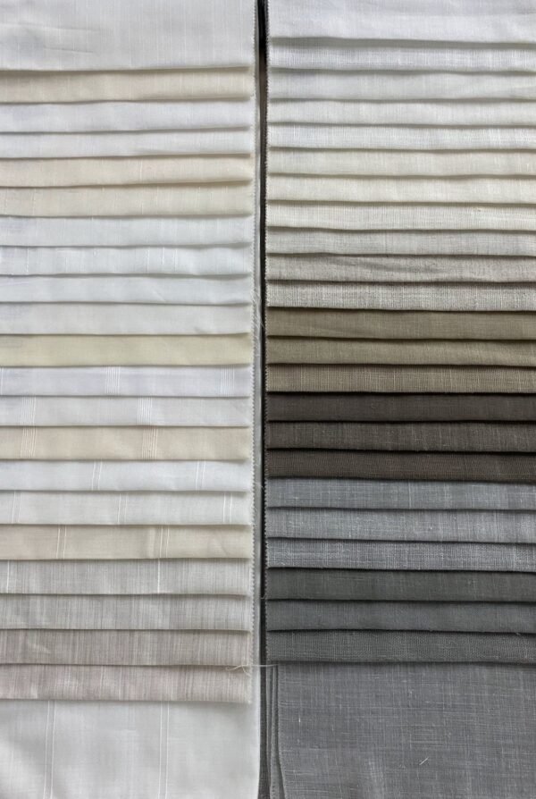 muestrario tejidos para estores de tela